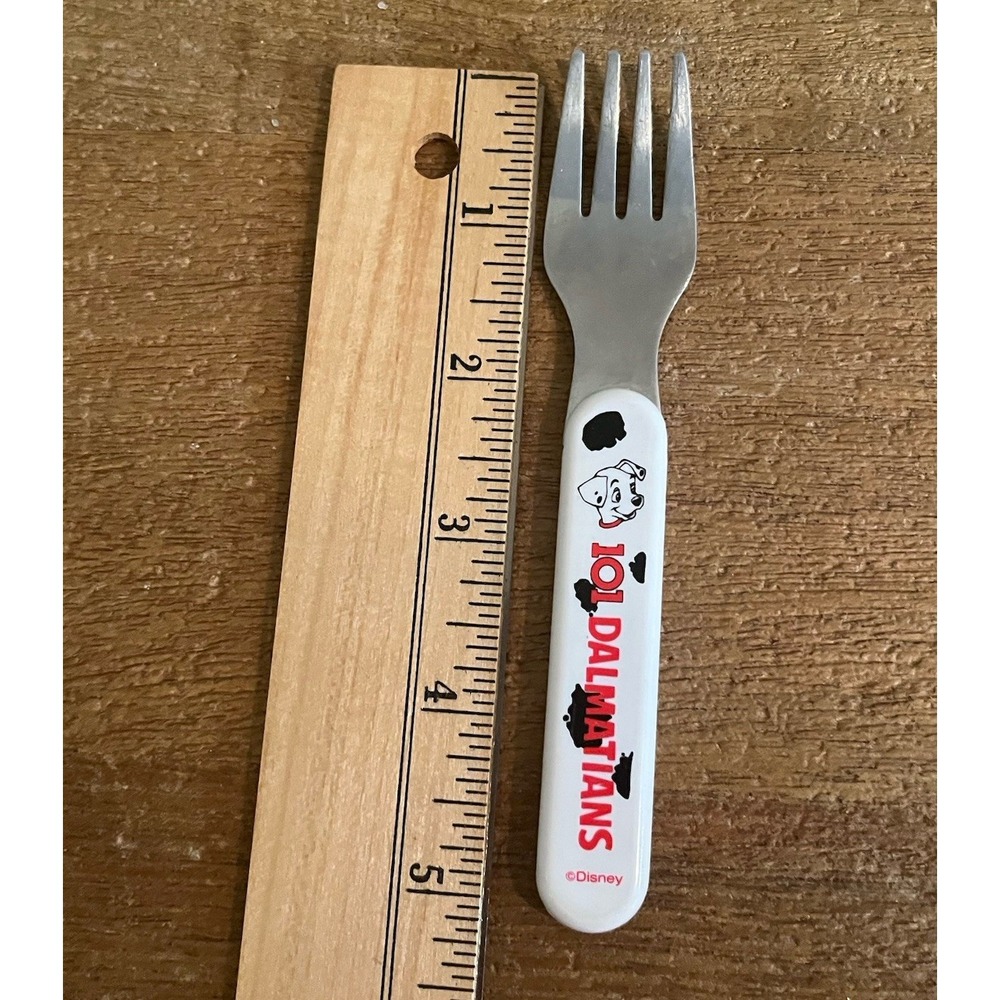 Disney Mickey Mouse 101 Dalmatians Child Kids Flatware Fork Spoon 2 Pc Set - Picture 11 of 13